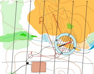 second map and compass example