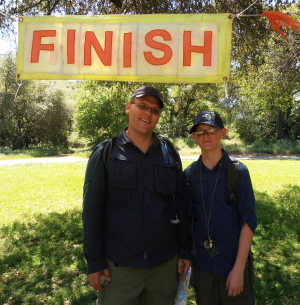 Father, Son Finish Three Courses at Sac Bar